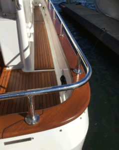 teak boat deck repairs